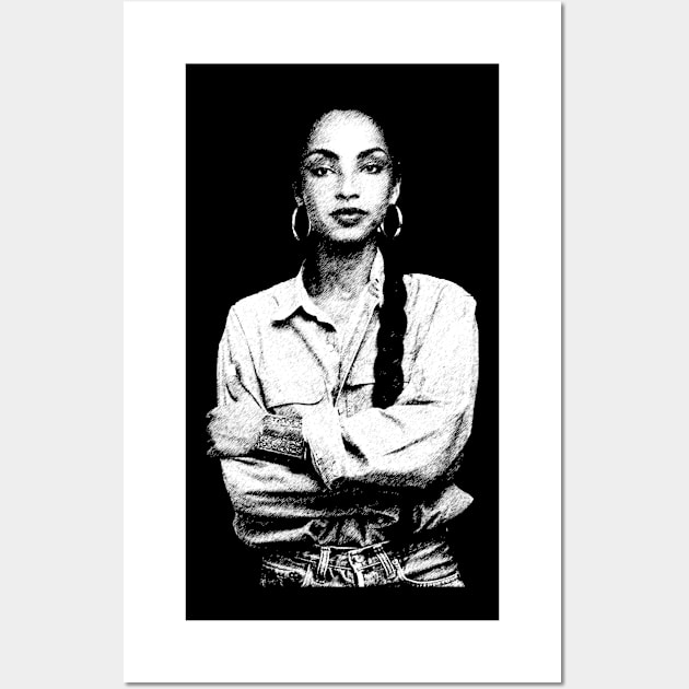 Sade Adu Wall Art by MaydenArt